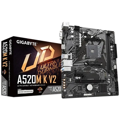 Материнская плата Gigabyte A520M K V2 (A520M K V2 1.0/A520M K V2 1.1)