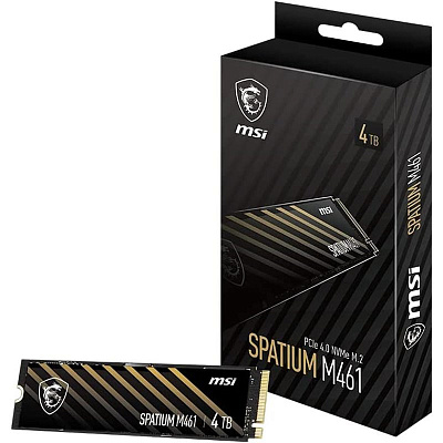 Твердотельный накопитель 4000Gb SSD MSI SPATIUM M461 (S78-440R030-P83)