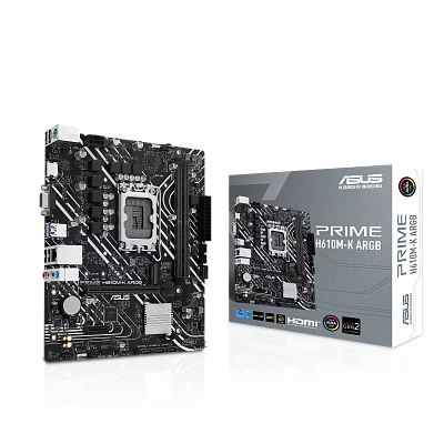 Материнская плата ASUS PRIME H610M-K ARGB (PRIME H610M-K ARGB)
