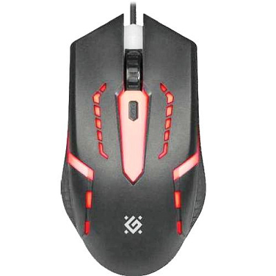 Мышь проводная Defender Flash MB-600L 7цветов подсветки (52600)