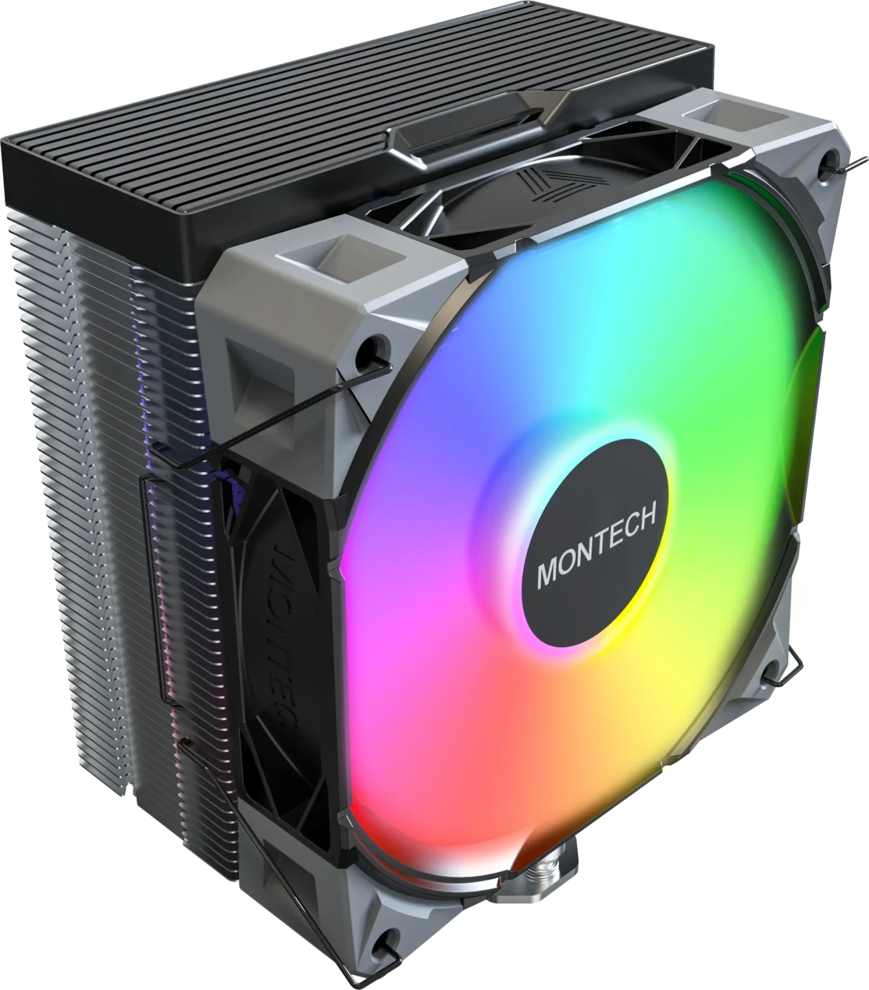 Вентилятор для процессора Montech NX400 ARGB, Black (NX400 ARGB (B))