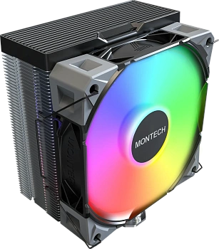 Вентилятор для процессора Montech NX400 ARGB, Black (NX400 ARGB (B))