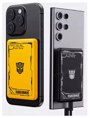 Пауэрбанк Transformers TF-D29, 5000 mAh - Black (TF-D29-BK)