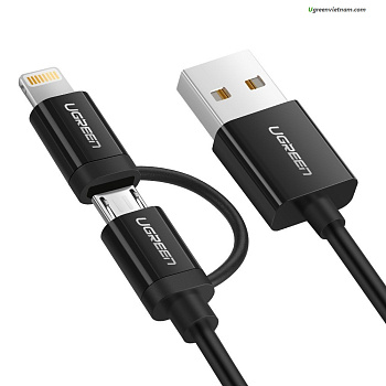 Кабель Lightning MicroUSB Ugreen US178  (UG-40941)