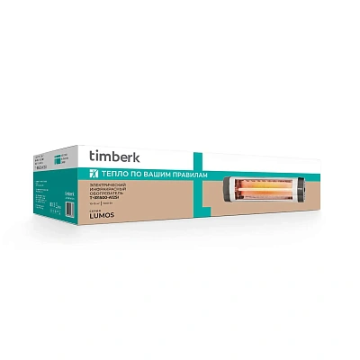 Обогреватель Timberk T-IR1500-A12SI, 1500Вт, инфракрасный, Silver-Black (T-IR1500-A12SI)