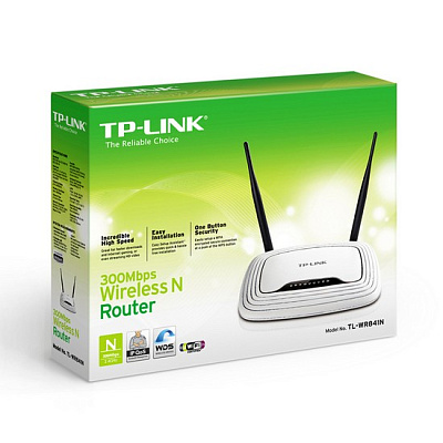 Wireless Router TP-Link TL-WR841NRU 300 Мбит/с 4 порта(090586) (TL-WR841N)