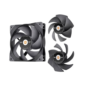 Кулер для компьютерного корпуса Thermaltake SWAFAN GT12 PC Cooling Fan TT Premium Edition (CL-F155-PL12BL-A)