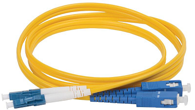 Шнур коммутационный MOLEX волоконно-оптический многомодовый OM3, дуплексный LC-LC (91.LL.372.00200)