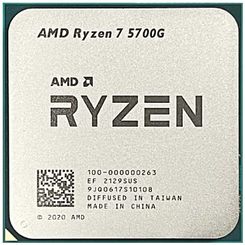 Процессор AMD Ryzen 7 5700G, AM4, OEM (100-000000263)
