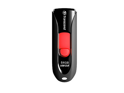 USB флеш-накопитель Transcend TS64GJF590K, USB Flash Drive 64GB "590" (черный) (TS64GJF590K)