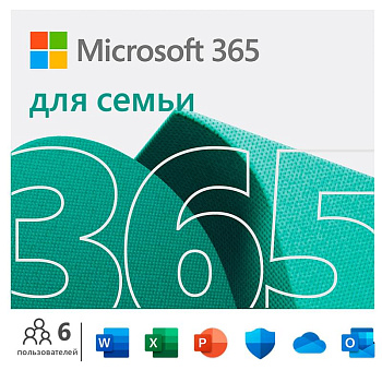 Офисное приложение Microsoft 365 Family 32-bit/x64 All Languages (EP2-36891-I)