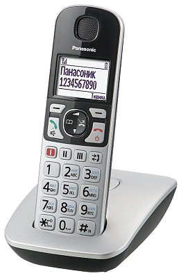 Радиотелефон PANASONIC KX-TGE510 (RUS) Серебристый (KX-TGE510RUS)