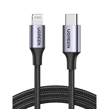 Кабель USB C - Lightning(m) 8-pin, 1m US304 (60759)