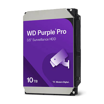 Жесткий диск для видеонаблюдения HDD 10Tb WD Purple Pro (WD102PURP)