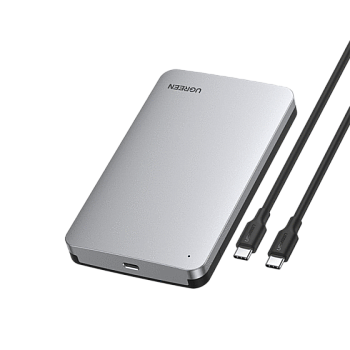 Кейс для SSD/HDD Ugreen CM300 2.5apos;apos; SATA External Hard Drive Enclosure with C To C cable, 70499 (70499)