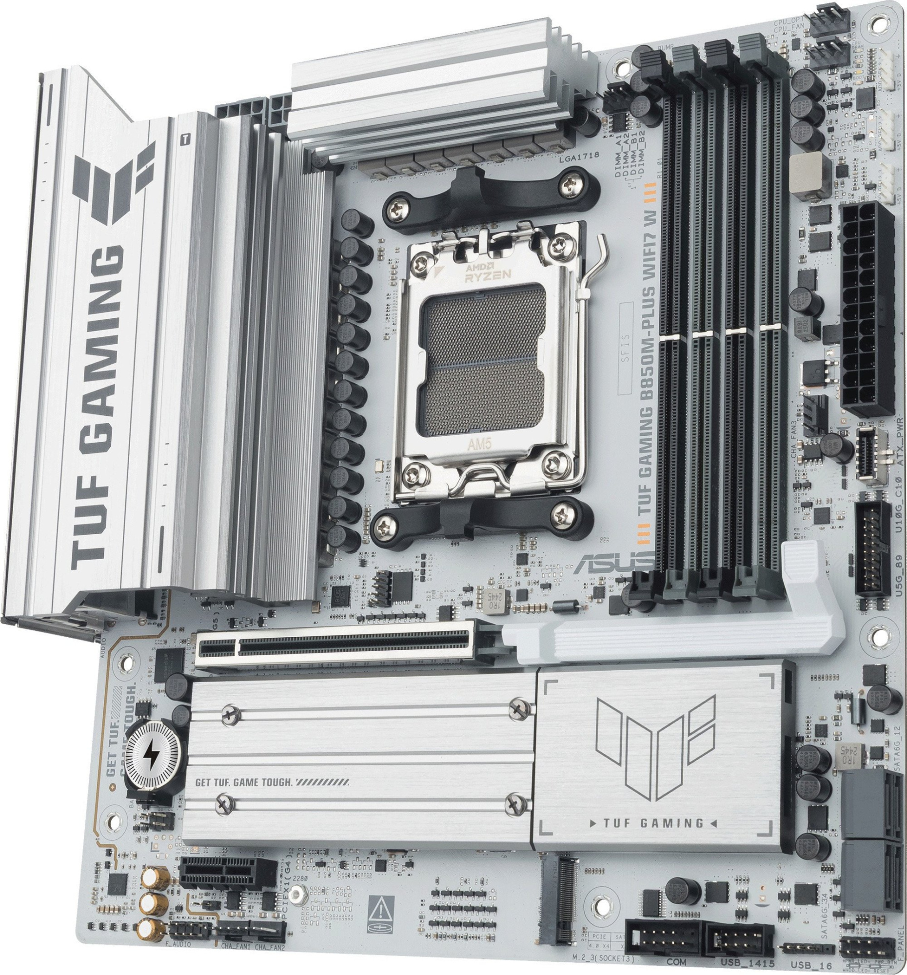 Материнская плата ASUS TUF GAMING B850M-PLUS WIFI7 W (TUF GAMING B850M-PLUS WIFI7 W)