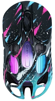 Мышь GravaStar Mercury X Pro, Neon (GS X PRO_CG_BLK)
