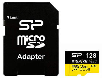 Карта памяти Silicon Power Inspire, 128GB (SP128GBSTXLV3V1NSP)