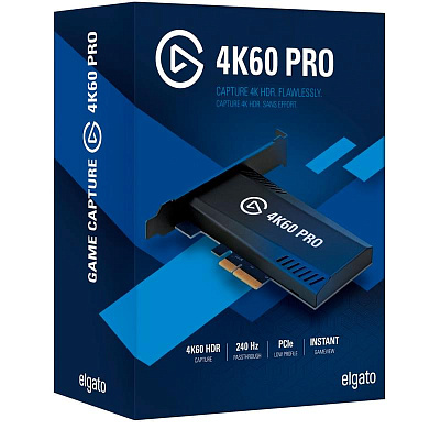 Плата видеозахвата Elgato Game Capture 4K60 Pro MK.2, HDMI (10GAS9901)
