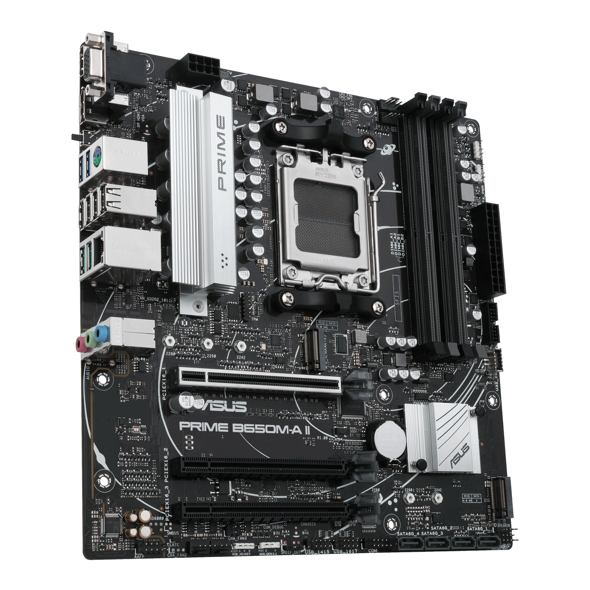  Материнская плата Asus Prime B650M-A II, AM5, mATX (90MB1EH0-M0EAY0)