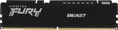 Оперативная память Kingston FURY Beast Black DDR5 64GB (Kit of 2) 5600MT/s (KF556C36BBE2K2-64)