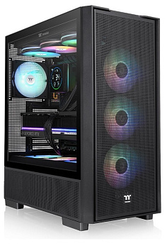 Компьютерный корпус Thermaltake S380 TG - Black (CA-11K-00M1WN-00)