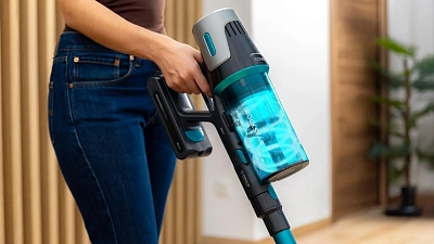 Пылесос вертикальный Cecotec Conga Rockstar 1500 Horizon Genesis XL голубой (A01_EU01_102265)
