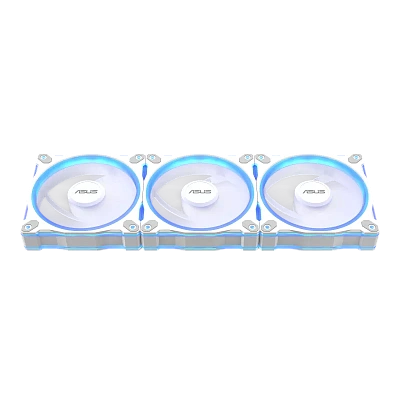 Вентилятор для корпуса ASUS Prime MR120 ARGB Reverse Fan - Triple Pack, WHITE (PRIME MR120 FAN ARGB REVERSE WHITE 3IN1)
