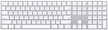 Клавиатура Apple Magic Keyboard with Numeric Keypad - Silver (MXCJ3RS/A)