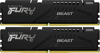  Оперативная память Kingston Fury Beast Black EXPO 64Гб (KF560C30BBEK2-64)