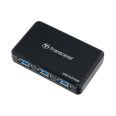 Разветвитель Transcend TS-HUB3K, USB3.0 4-Port HUB (TS-HUB3K)
