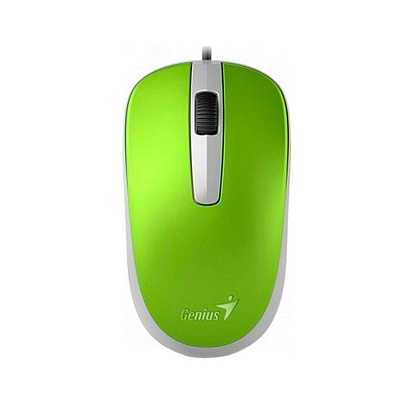 Компьютерная мышь Genius DX-120 Green (DX-120, USB Green)