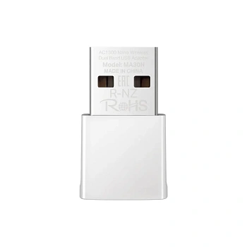 Сетевой адаптер беспроводной USB AC1300 Mercusys MA30N (MA30N(EU))