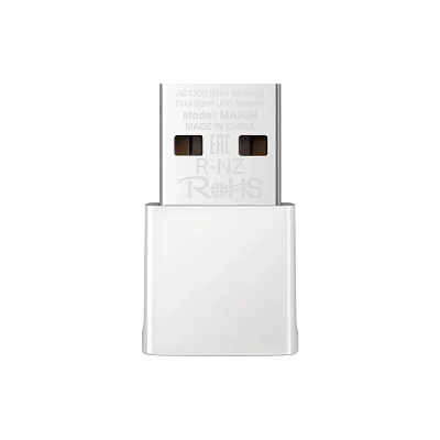 Сетевой адаптер беспроводной USB AC1300 Mercusys MA30N (MA30N(EU))