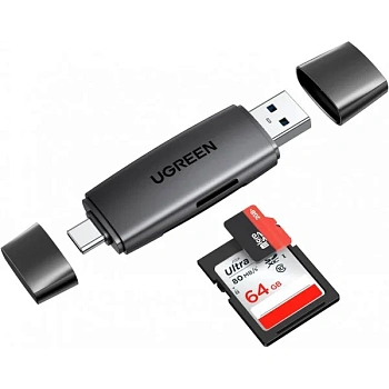USB 3.0/USB-C CardReader CM304 (80191)