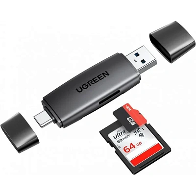 USB 3.0/USB-C CardReader CM304 (80191)