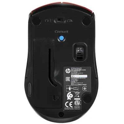 Мышь HP 220, Red, (7KX10AA)