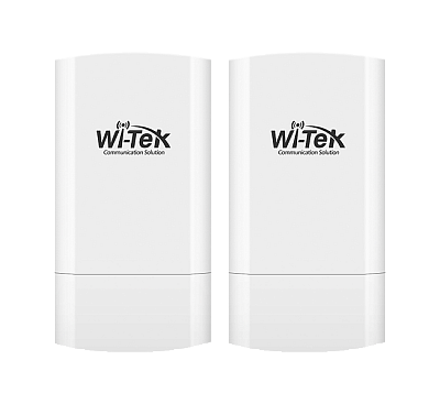 Комплект из двух преднастроенных точек доступа Wi-Tek WI-CPE111-KIT V2  (WI-CPE111-KIT V2)