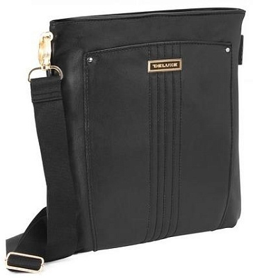 Сумка для планшетов 10.1", Deluxe, DLTB-501B-PU10.2, SB, Black (DLTB-501B-PU10.2)