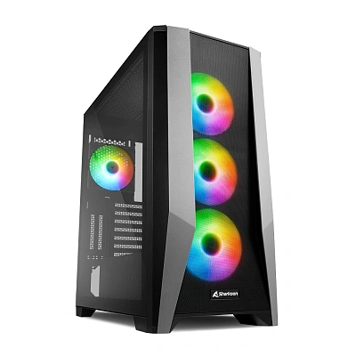 Корпус ПК без БП Sharkoon TG7M RGB (TG7M RGB)