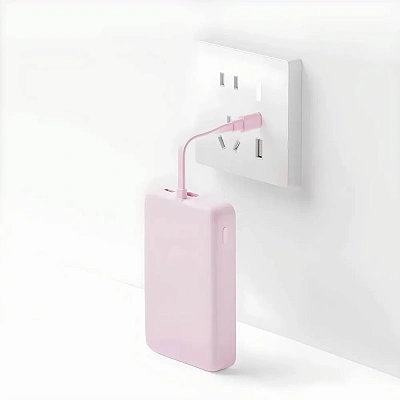 Портативный внешний аккумулятор Xiaomi 33W Magnetic Power Bank 10000mAh (Integrated Cable) White (WPB1007MI-White)