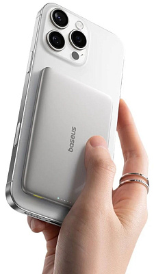 Портативный внешний аккумулятор Baseus PicoGo AM41 Ultra-Slim, 5000mAh 20W - Titanium (E0026703)
