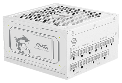 Блок питания MSI MAG A1000GL PCIE5 WHITE, 1000W (MAG A1000GL PCIE5 WHITE)