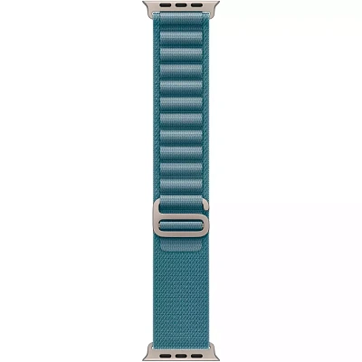 Смарт часы Apple Watch Ultra 3 GPS + Cellular 49mm Natural Titanium Case with Light Blue Alpine Loop - Large (MEWP4QR/A)