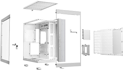 Компьютерный корпус Bequiet! LIGHT BASE 600 DX White (BGW66)