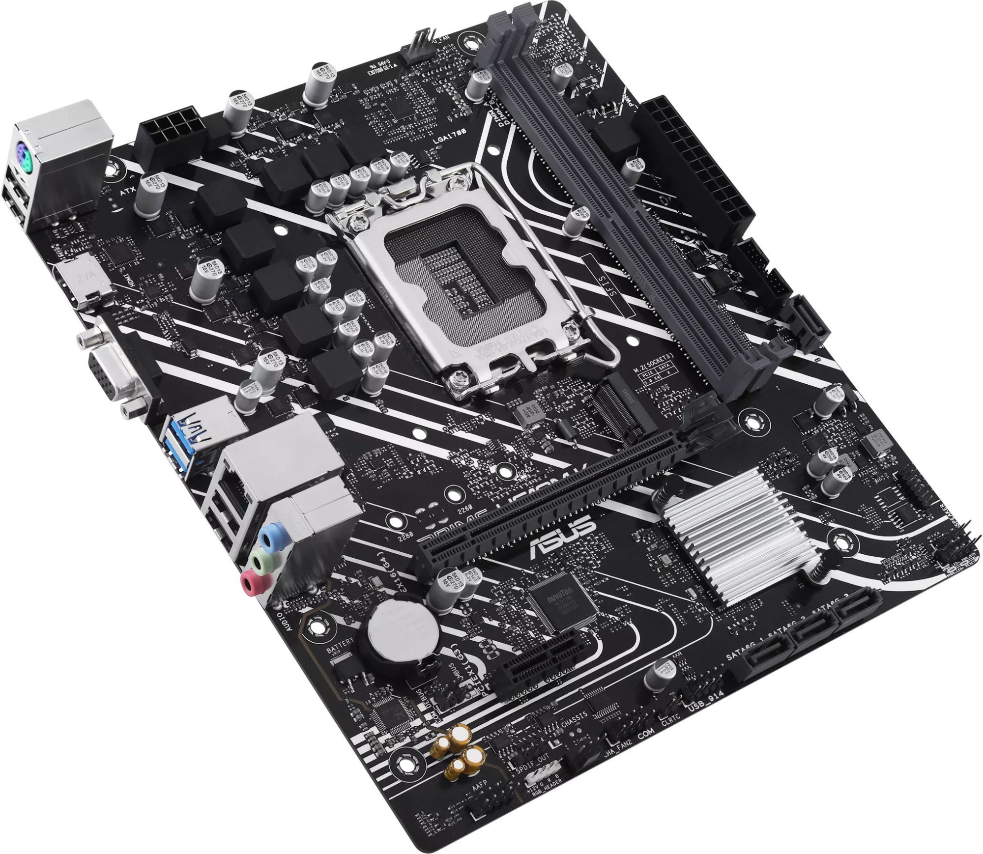 Материнская плата ASUS Prime H610M-K (90MB1GA0-M0EAY0)