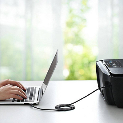 Кабель Ugreen US135, USB(m) - USB(m) A/B, 3м (10351)