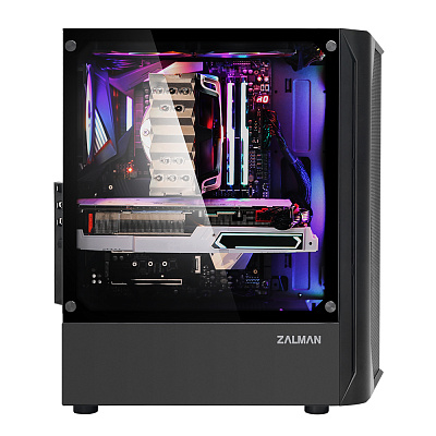  Корпус Zalman N4 Rev.1, Midi Tower, Черный (N4 BLACK)