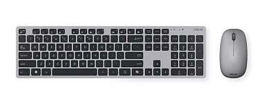 Клавиатура и мышь Asus W5000 Wireless Set Grey (90XB0430-BKM330)