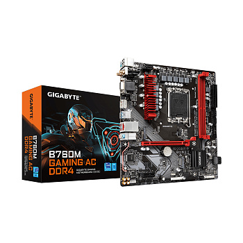 Материнская плата Gigabyte B760M GAMING AC DDR4  (B760M GAMING AC DDR4) Материнская плата Gigabyte B760M GAMING AC DDR4  (B760M GAMING AC DDR4)